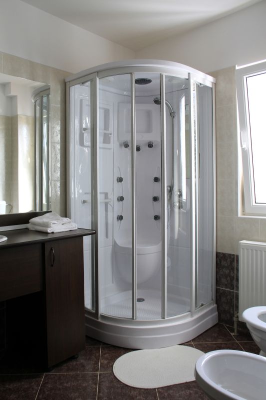 Modern Bathroom with New Shower