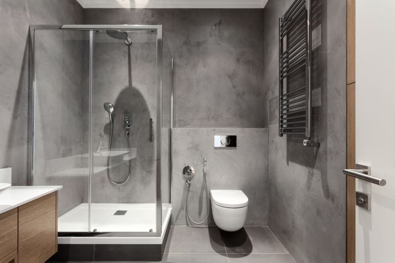 Clean and Functional Shower Space