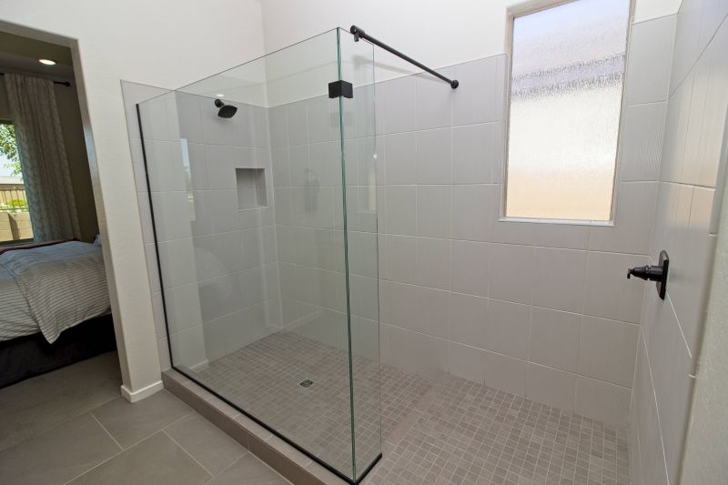 Tile-Accented Shower